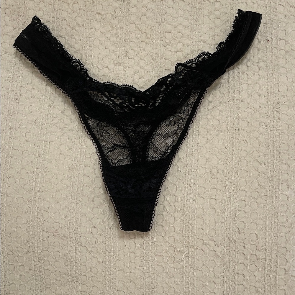 La Perla Black Lace Panty